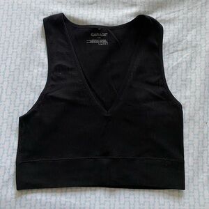 Garage Stella Seamless Plunge tank top